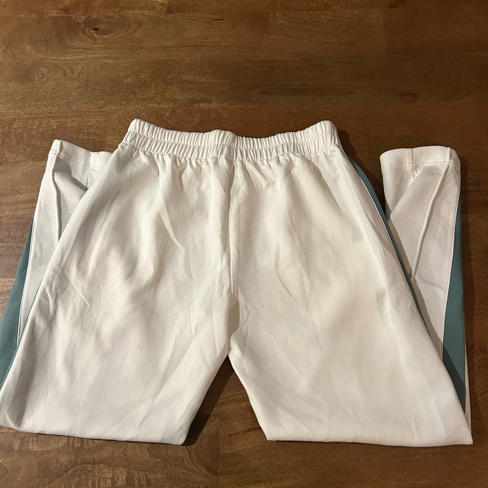 FP Movement by Free People White and Teal Track Pants - Picture 6 of 10